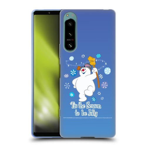 Frosty the Snowman Movie Key Art Season Soft Gel Case for Sony Xperia 5 IV
