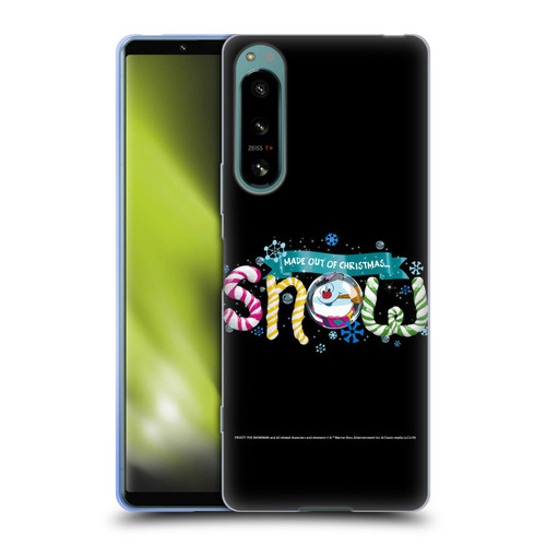 Frosty the Snowman Movie Key Art Snow Soft Gel Case for Sony Xperia 5 IV