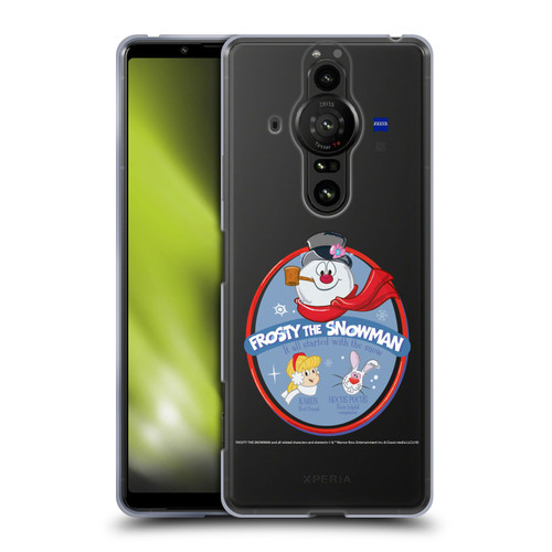 Frosty the Snowman Movie Key Art Frosty And Friends Soft Gel Case for Sony Xperia Pro-I