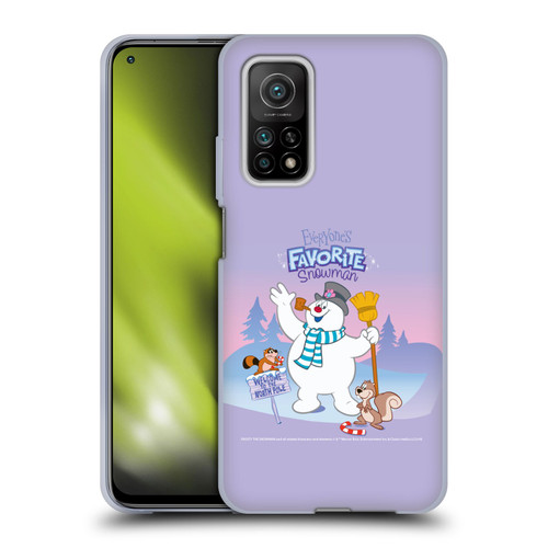Frosty the Snowman Movie Key Art Favorite Snowman Soft Gel Case for Xiaomi Mi 10T 5G