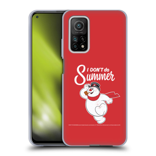 Frosty the Snowman Movie Key Art I Don't Do Summer Soft Gel Case for Xiaomi Mi 10T 5G