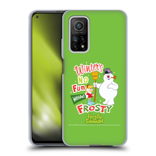 Frosty the Snowman Movie Key Art Winters Soft Gel Case for Xiaomi Mi 10T 5G