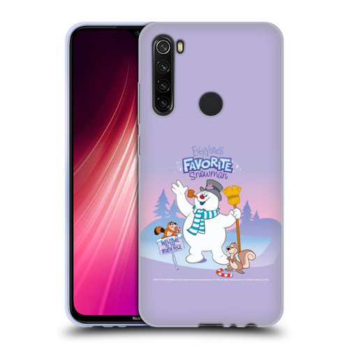 Frosty the Snowman Movie Key Art Favorite Snowman Soft Gel Case for Xiaomi Redmi Note 8T