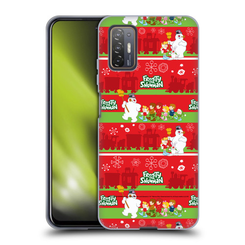 Frosty the Snowman Movie Patterns Pattern 1 Soft Gel Case for HTC Desire 21 Pro 5G