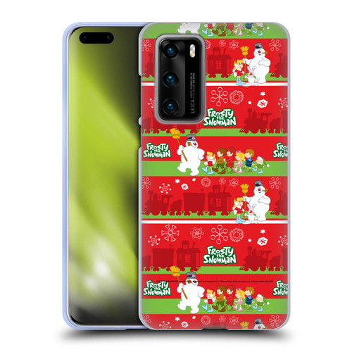 Frosty the Snowman Movie Patterns Pattern 1 Soft Gel Case for Huawei P40 5G