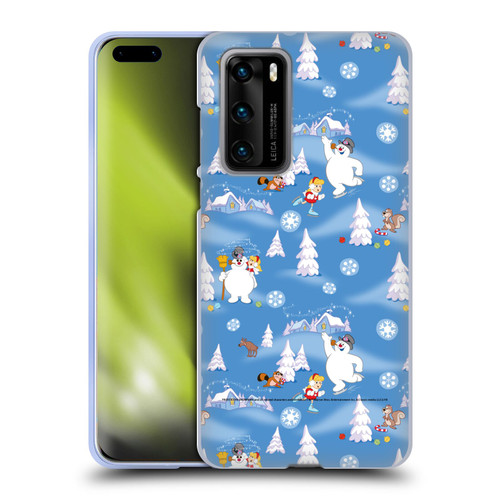 Frosty the Snowman Movie Patterns Pattern 6 Soft Gel Case for Huawei P40 5G