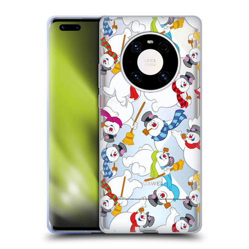 Frosty the Snowman Movie Patterns Pattern 3 Soft Gel Case for Huawei Mate 40 Pro 5G