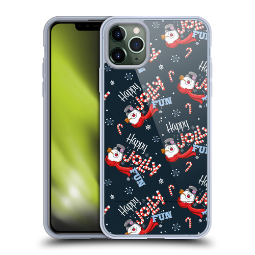 Frosty the Snowman Movie Patterns Pattern 7 Soft Gel Case for Apple iPhone 11 Pro Max