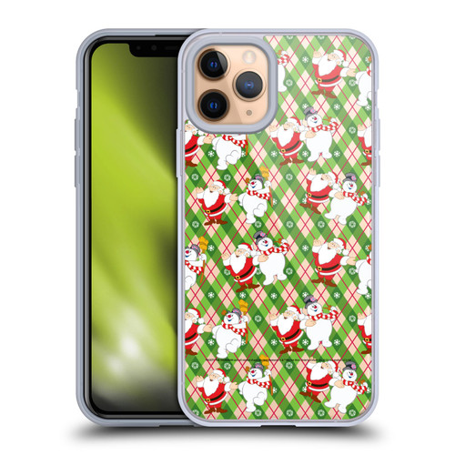 Frosty the Snowman Movie Patterns Pattern 2 Soft Gel Case for Apple iPhone 11 Pro