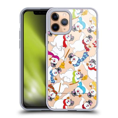 Frosty the Snowman Movie Patterns Pattern 3 Soft Gel Case for Apple iPhone 11 Pro