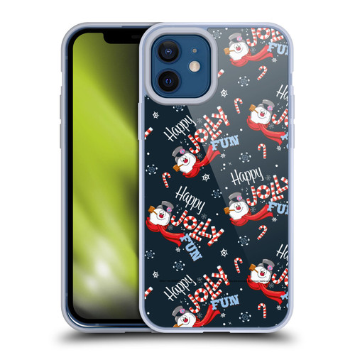 Frosty the Snowman Movie Patterns Pattern 7 Soft Gel Case for Apple iPhone 12 / iPhone 12 Pro