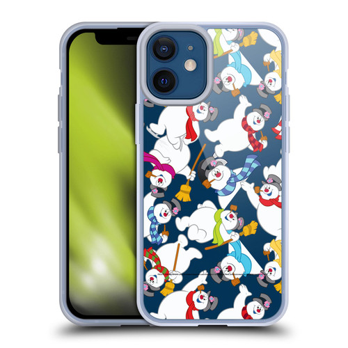 Frosty the Snowman Movie Patterns Pattern 3 Soft Gel Case for Apple iPhone 12 Mini