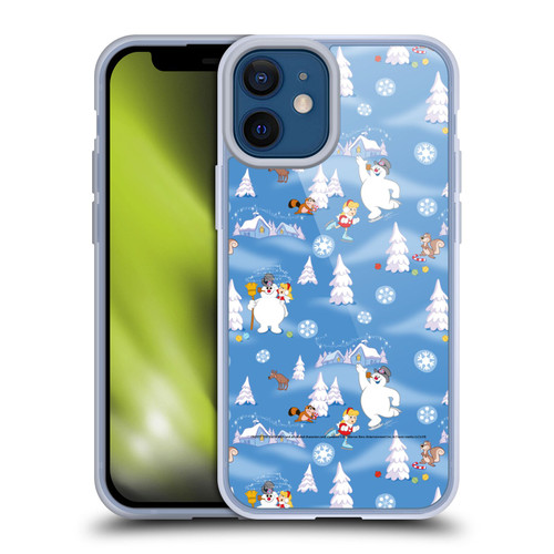 Frosty the Snowman Movie Patterns Pattern 6 Soft Gel Case for Apple iPhone 12 Mini