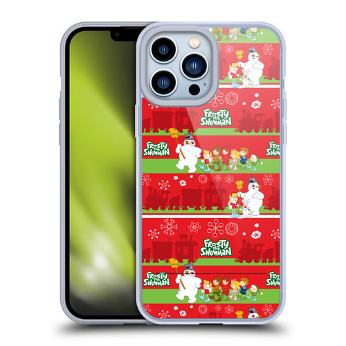 Frosty the Snowman Movie Patterns Pattern 1 Soft Gel Case for Apple iPhone 13 Pro Max