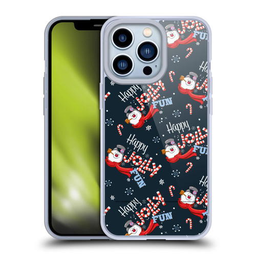 Frosty the Snowman Movie Patterns Pattern 7 Soft Gel Case for Apple iPhone 13 Pro
