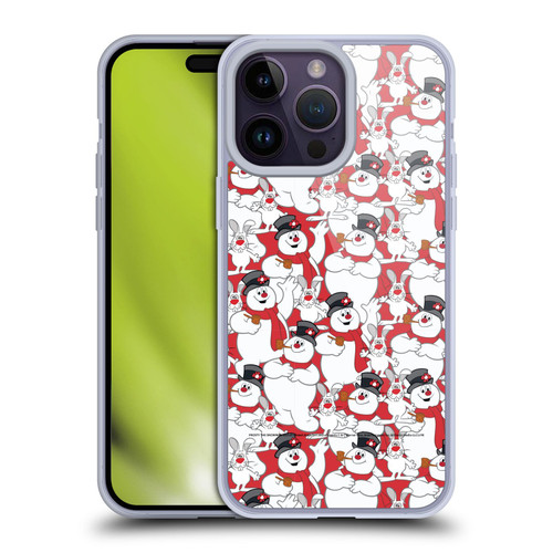 Frosty the Snowman Movie Patterns Pattern 4 Soft Gel Case for Apple iPhone 14 Pro Max
