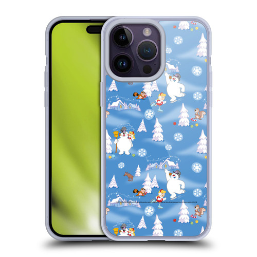 Frosty the Snowman Movie Patterns Pattern 6 Soft Gel Case for Apple iPhone 14 Pro Max