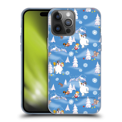 Frosty the Snowman Movie Patterns Pattern 6 Soft Gel Case for Apple iPhone 14 Pro Max