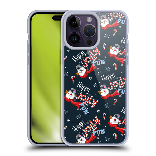 Frosty the Snowman Movie Patterns Pattern 7 Soft Gel Case for Apple iPhone 14 Pro Max