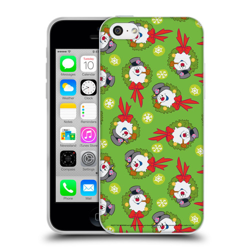 Frosty the Snowman Movie Patterns Pattern 5 Soft Gel Case for Apple iPhone 5c