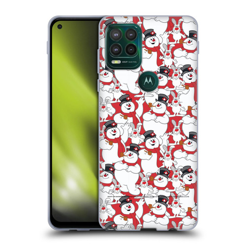 Frosty the Snowman Movie Patterns Pattern 4 Soft Gel Case for Motorola Moto G Stylus 5G 2021