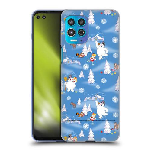 Frosty the Snowman Movie Patterns Pattern 6 Soft Gel Case for Motorola Moto G100