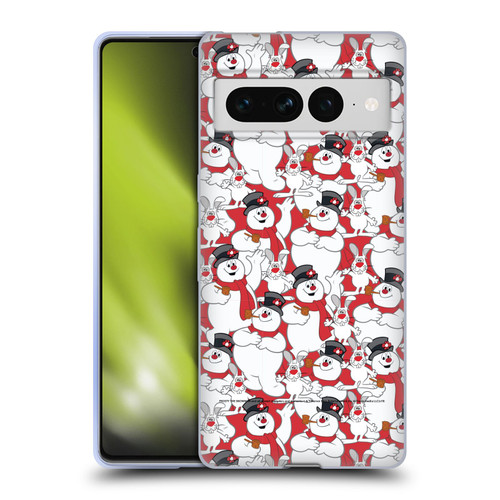 Frosty the Snowman Movie Patterns Pattern 4 Soft Gel Case for Google Pixel 7 Pro