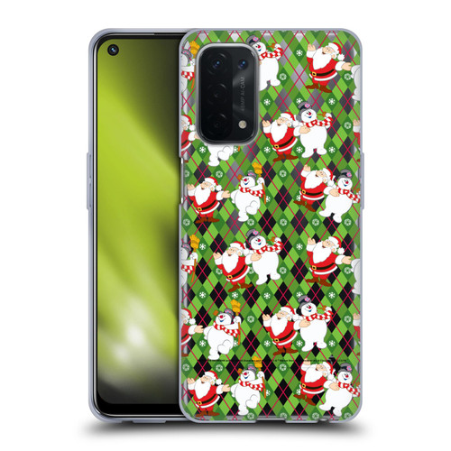 Frosty the Snowman Movie Patterns Pattern 2 Soft Gel Case for OPPO A54 5G