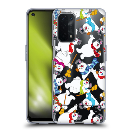 Frosty the Snowman Movie Patterns Pattern 3 Soft Gel Case for OPPO A54 5G
