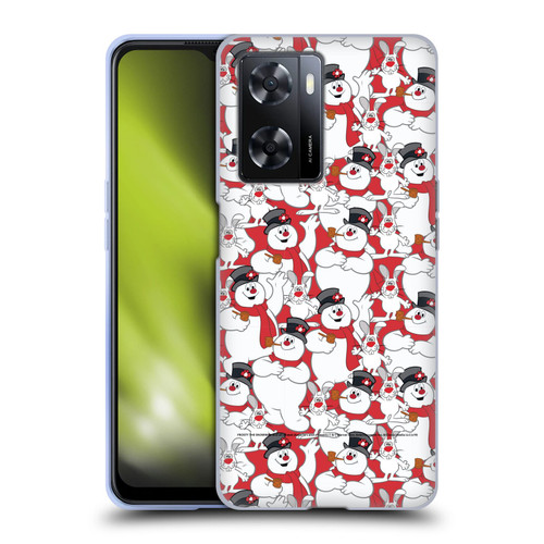 Frosty the Snowman Movie Patterns Pattern 4 Soft Gel Case for OPPO A57s