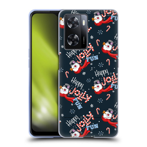 Frosty the Snowman Movie Patterns Pattern 7 Soft Gel Case for OPPO A57s
