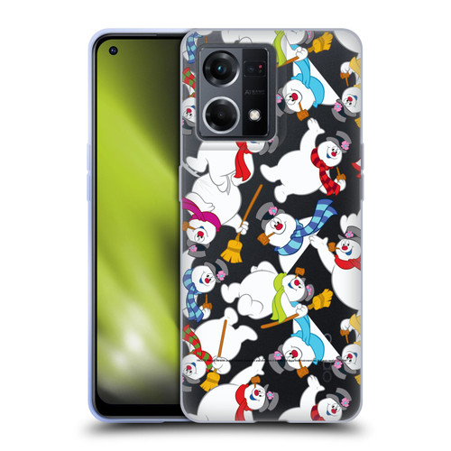 Frosty the Snowman Movie Patterns Pattern 3 Soft Gel Case for OPPO Reno8 4G