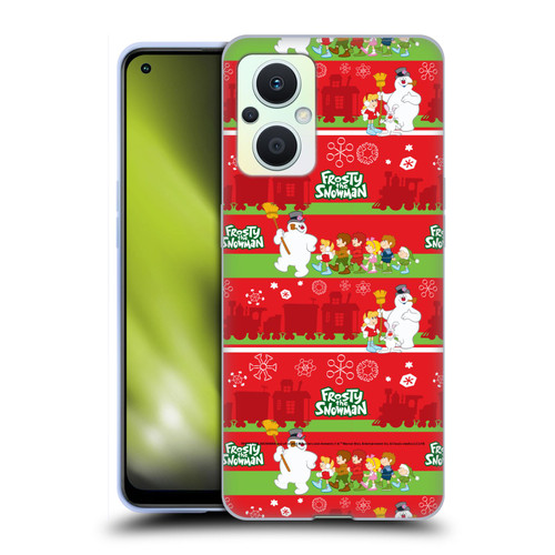 Frosty the Snowman Movie Patterns Pattern 1 Soft Gel Case for OPPO Reno8 Lite