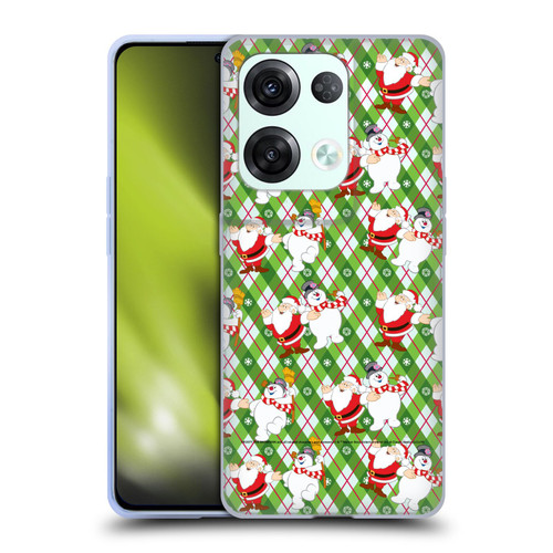 Frosty the Snowman Movie Patterns Pattern 2 Soft Gel Case for OPPO Reno8 Pro