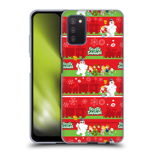 Frosty the Snowman Movie Patterns Pattern 1 Soft Gel Case for Samsung Galaxy A03s (2021)
