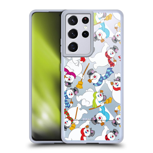 Frosty the Snowman Movie Patterns Pattern 3 Soft Gel Case for Samsung Galaxy S21 Ultra 5G