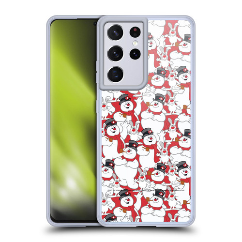 Frosty the Snowman Movie Patterns Pattern 4 Soft Gel Case for Samsung Galaxy S21 Ultra 5G