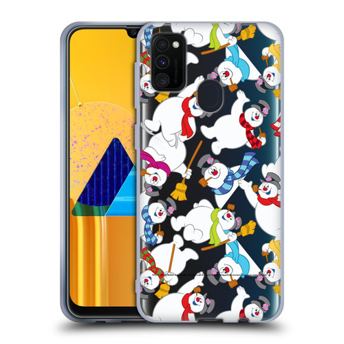 Frosty the Snowman Movie Patterns Pattern 3 Soft Gel Case for Samsung Galaxy M30s (2019)/M21 (2020)