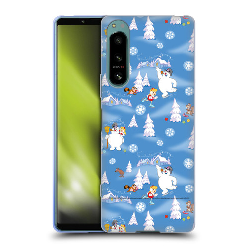 Frosty the Snowman Movie Patterns Pattern 6 Soft Gel Case for Sony Xperia 5 IV