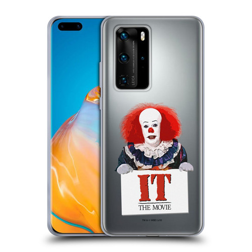 IT Television Miniseries Graphics Pennywise Soft Gel Case for Huawei P40 Pro / P40 Pro Plus 5G