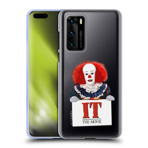 IT Television Miniseries Graphics Pennywise Soft Gel Case for Huawei P40 5G