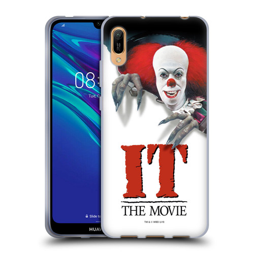 IT Television Miniseries Graphics Poster Soft Gel Case for Huawei Y6 Pro (2019)