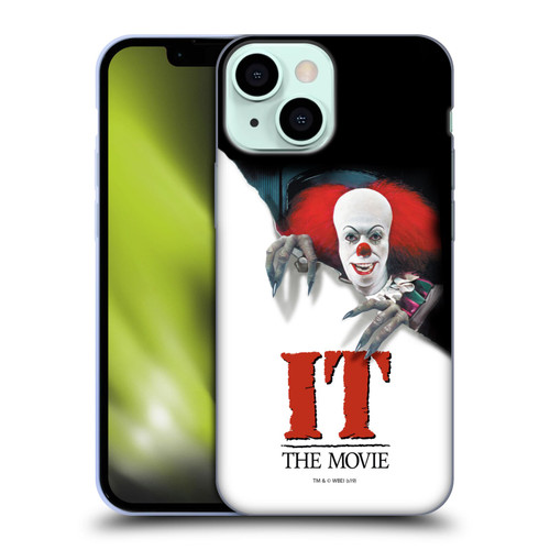 IT Television Miniseries Graphics Poster Soft Gel Case for Apple iPhone 13 Mini
