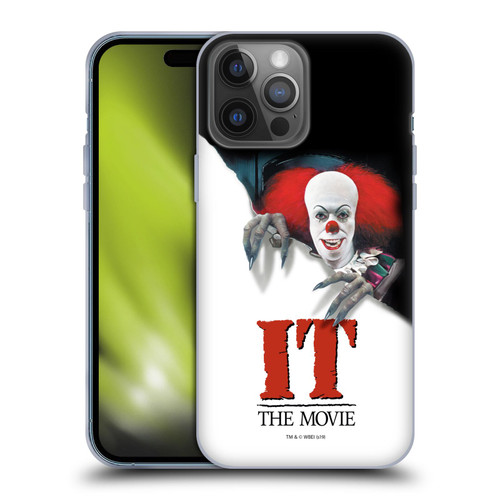 IT Television Miniseries Graphics Poster Soft Gel Case for Apple iPhone 14 Pro Max