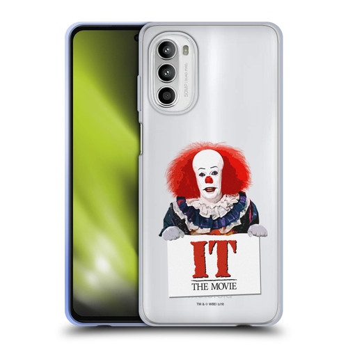 IT Television Miniseries Graphics Pennywise Soft Gel Case for Motorola Moto G52