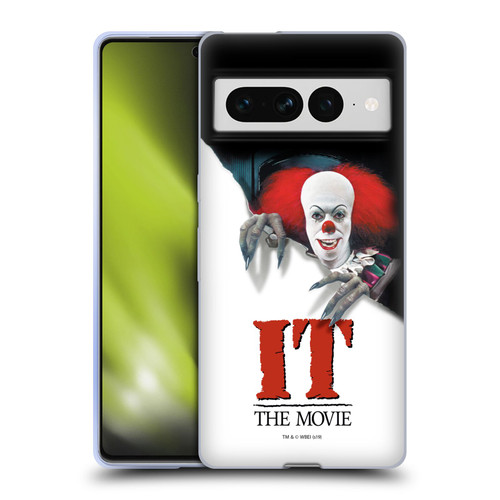 IT Television Miniseries Graphics Poster Soft Gel Case for Google Pixel 7 Pro