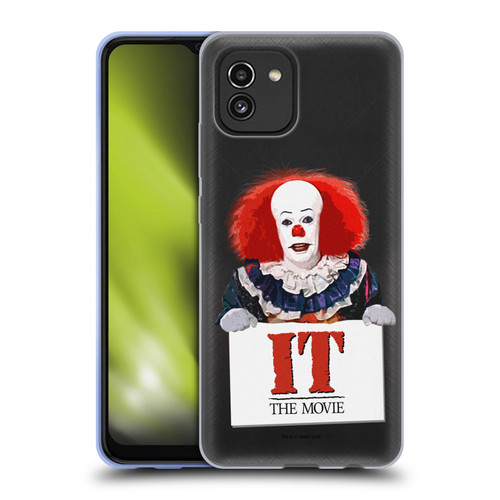 IT Television Miniseries Graphics Pennywise Soft Gel Case for Samsung Galaxy A03 (2021)
