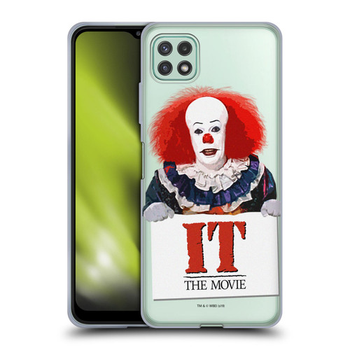IT Television Miniseries Graphics Pennywise Soft Gel Case for Samsung Galaxy A22 5G / F42 5G (2021)