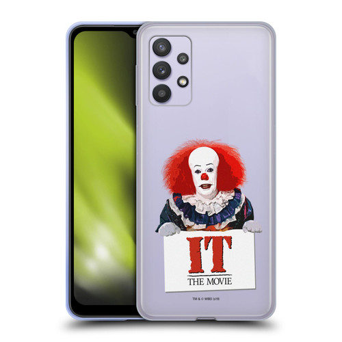 IT Television Miniseries Graphics Pennywise Soft Gel Case for Samsung Galaxy A32 5G / M32 5G (2021)