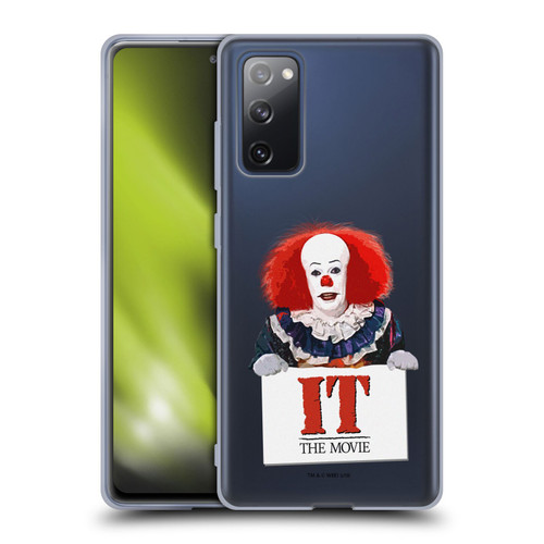 IT Television Miniseries Graphics Pennywise Soft Gel Case for Samsung Galaxy S20 FE / 5G